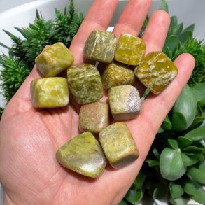 Gul apatit lommesten