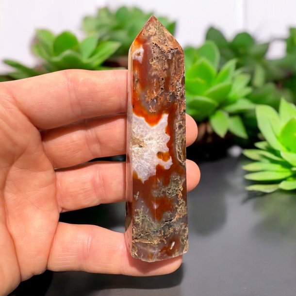 R�d Mosagat t�rn med druzy 95mm