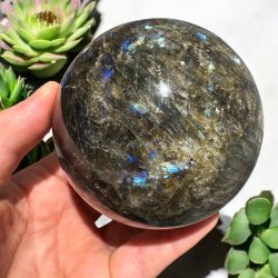 Labradorit kugle 90mm