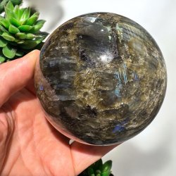 Labradorit kugle 90mm