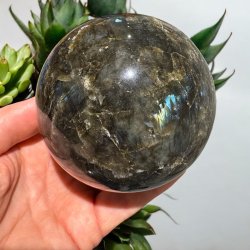 Labradorit kugle 90mm
