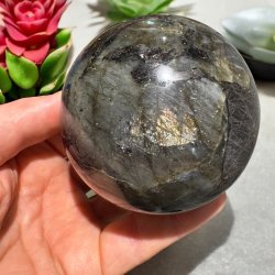 Labradorit kugle 82mm