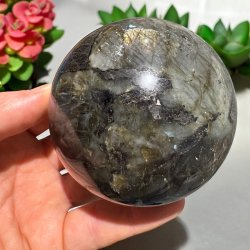 Labradorit kugle 82mm