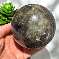 Labradorit kugle 96mm