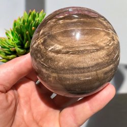 Forstenet tr� kugle 85mm