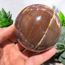 Forstenet tr� kugle 85mm