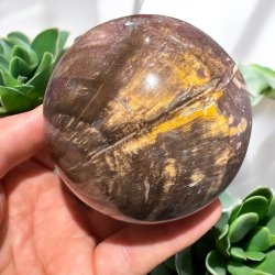 Forstenet tr� kugle 85mm