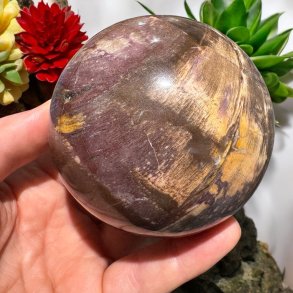 Forstenet tr� kugle 85mm