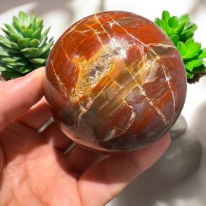 Forstenet tr� kugle 76mm