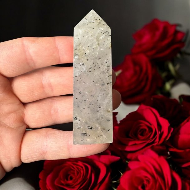 Kvarts trn med goetit 80mm