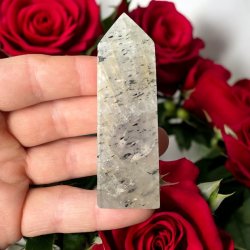 Kvarts trn med goetit 80mm