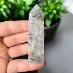 Kvarts t�rn med goetit 87mm