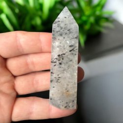 Kvarts t�rn med goetit 87mm