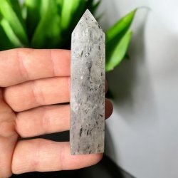 Kvarts t�rn med goetit 87mm