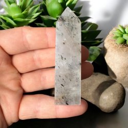 Kvarts t�rn med goetit 79mm