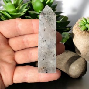 Kvarts t�rn med goetit 79mm