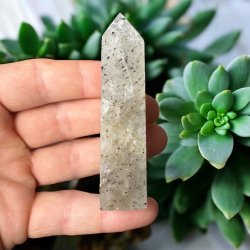 Kvarts t�rn med goetit 86mm