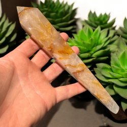 Golden healer stav med holder