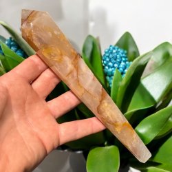 Golden healer stav med holder