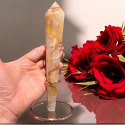 Golden healer stav med holder