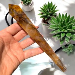 Golden healer stav med holder