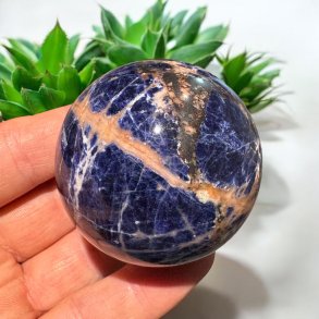 Sodalit kugle 54mm