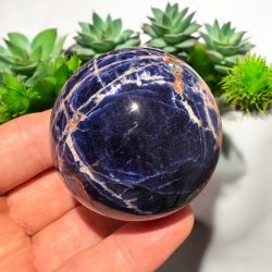 Sodalit kugle 54mm