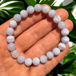 Blonde agat armbnd 8mm