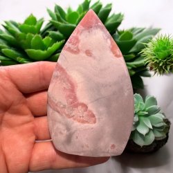 Pink opal freeform