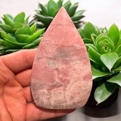 Pink opal freeform