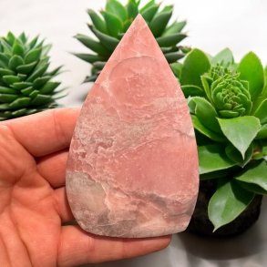 Pink opal freeform