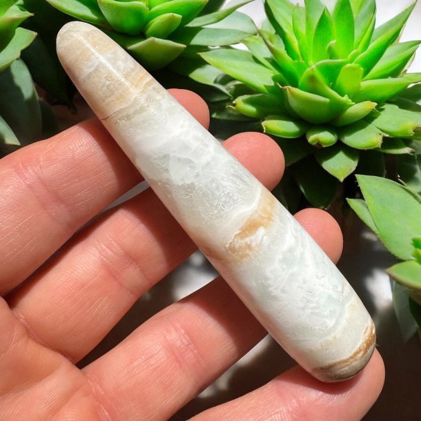 Caribisk calcit healerstav