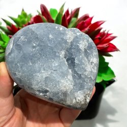 Celestit klynge hjerte