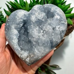 Celestit klynge hjerte