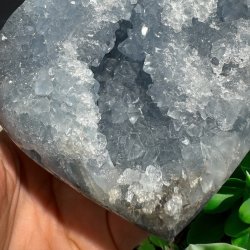 Celestit klynge hjerte