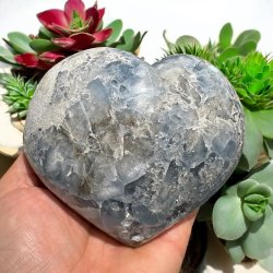 Celestit klynge hjerte