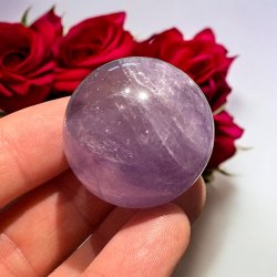 Ametyst kugle 35mm