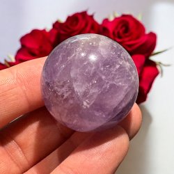 Ametyst kugle 35mm