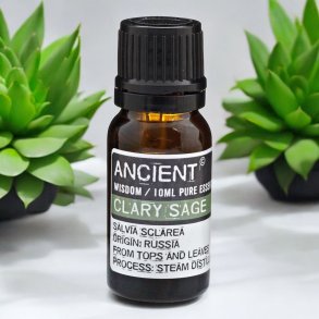 Ancient Wisdom terisk hvid salvie olie