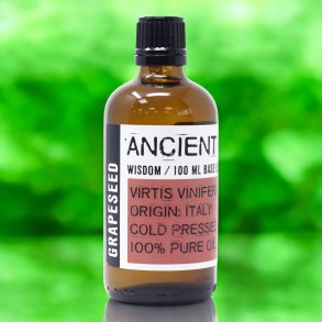 Ancient wisdom vindruekerne-olie koldpresset, 100 ml
