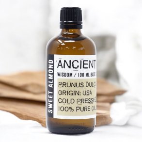 Ancient wisdom sd mandel-olie koldpresset, 100 ml