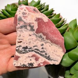 Rhodocrosit slab