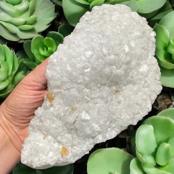 Apophyllit zeolit klynge