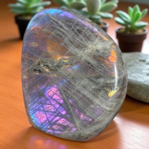 Lilla labradorit freeform