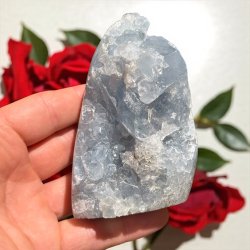 Celestit freeform klynge