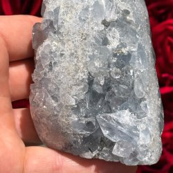 Celestit freeform klynge