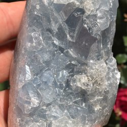 Celestit freeform klynge