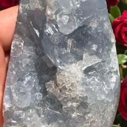 Celestit freeform klynge