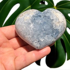 Celestit klynge hjerte