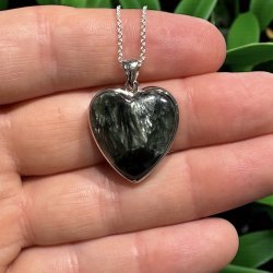 Serafinit hjerte vedhng